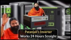 Patanjali Unveils ₹4,000 Inverter and Battery Combo: Power Your AC and Cooler Non-Stop for 24 Hours!