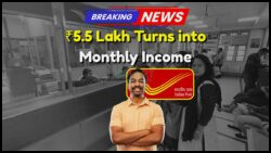 Unlock ₹22,222 Monthly Income Without Working: Invest ₹5,55,555 in This Post Office Scheme