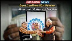 Discover the New Govt Rule: Unlock 50% Pension with Just 10 Years of Service – Unified Pension Scheme Insights for Govt Employees